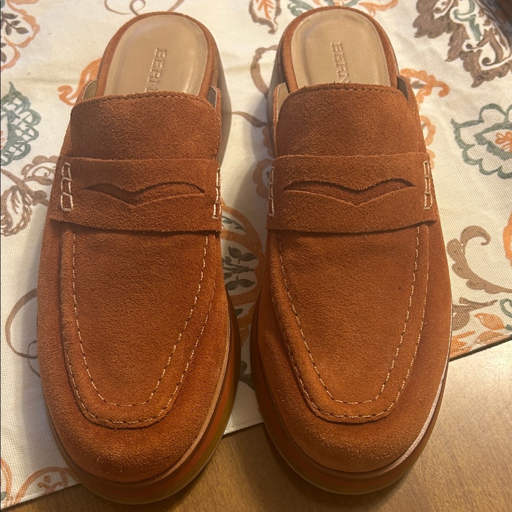 Bernardo Tan Suede Women's Loafers